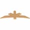 Ekena Millwork Alberta Smooth Timber Gable Bracket, Western Red Cedar, 60"W x 22"H x 1 1/2"D x 5 1/2"F, 9/12 Pitch GBW060X22X0206ALB00SWR - alternate 3